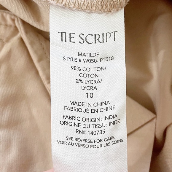 The Script Matilde Nude Trousers - Picture 13 of 14